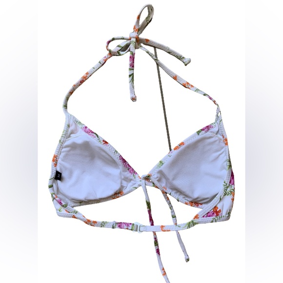 Raisins floral tie-neck halter bikini top and bottom - Picture 4 of 5